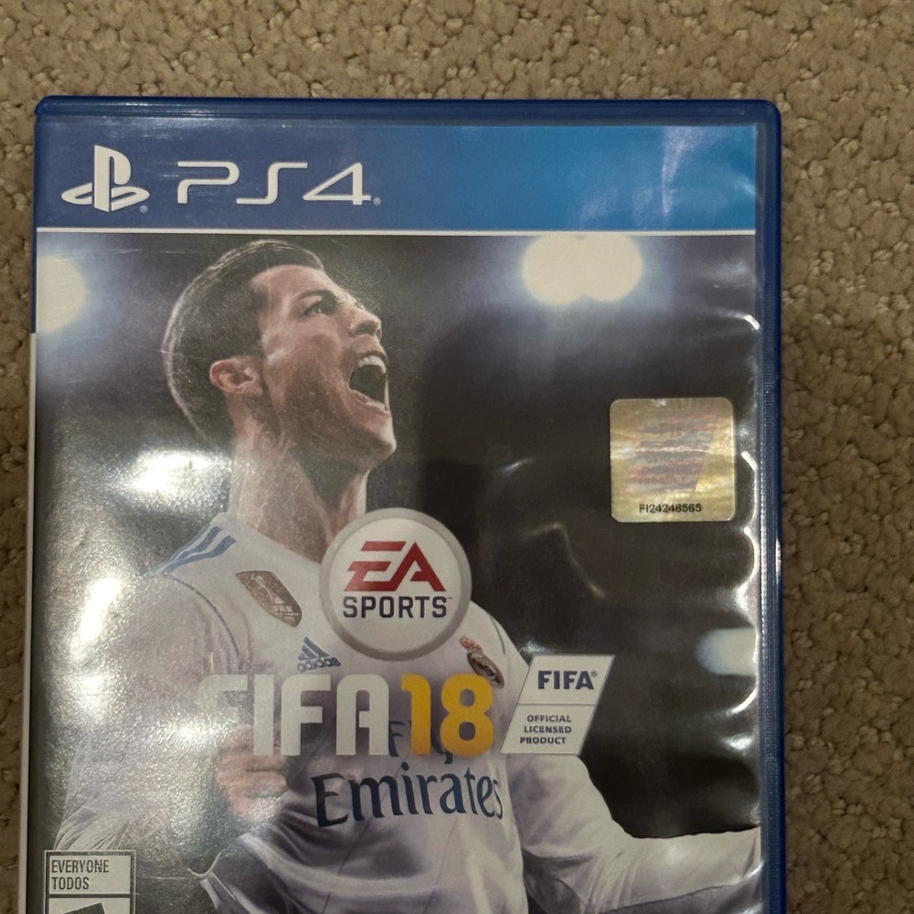 FIFA18 PS4 Video Game